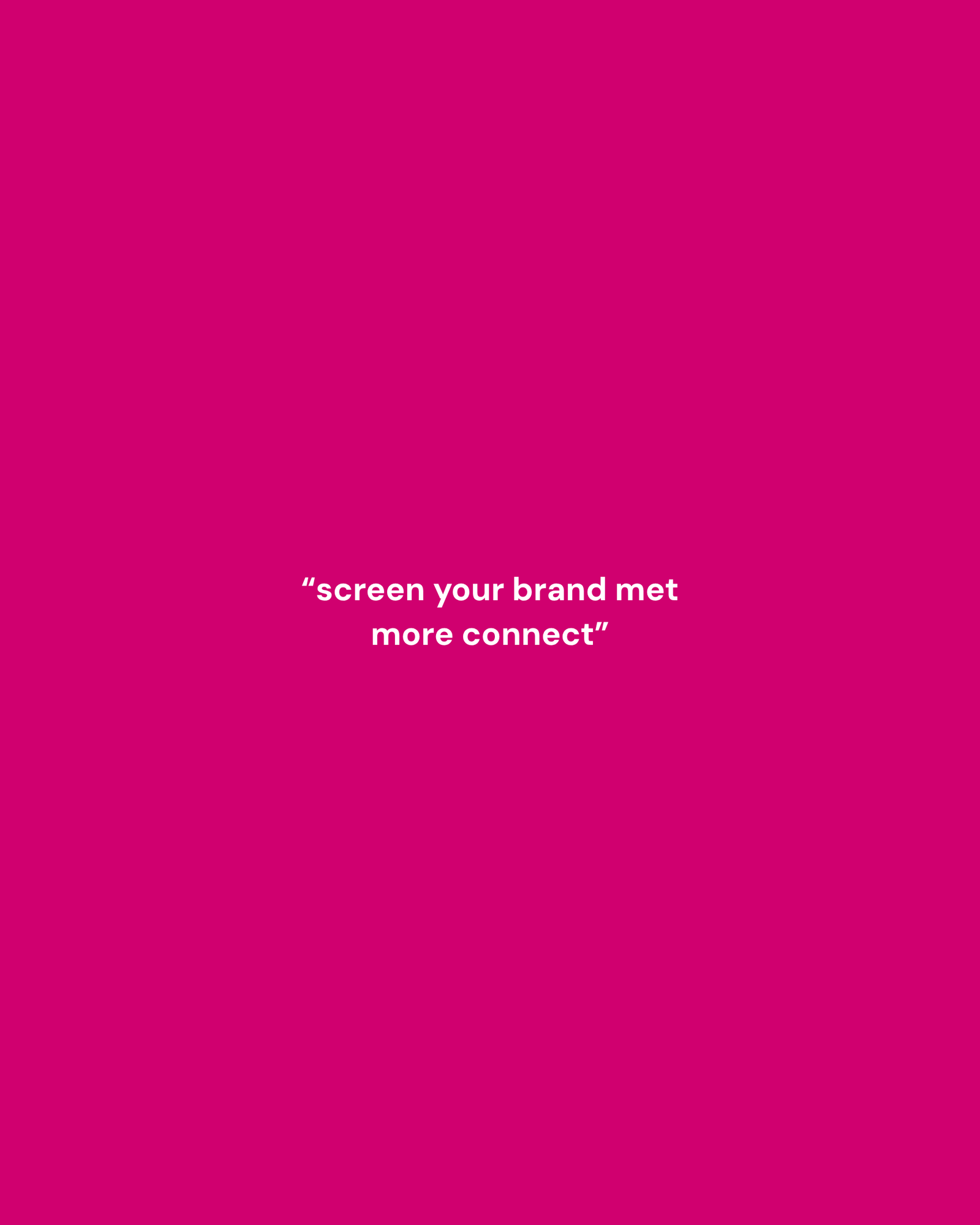Screenyourbrand promotiebeeld